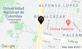 Mapa de Sánchez C. Mauricio en Bogotá D.C