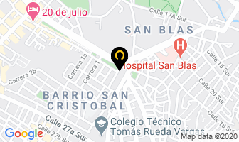 Mapa de Sánchez Carrillo Alfredo en Bogotá D.C