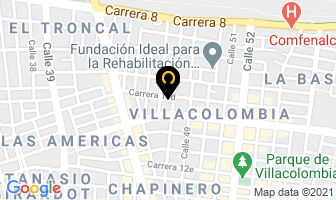 Mapa de Sánchez Espinosa Andrés Horacio en Cali