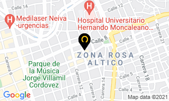 Mapa de Sánchez Hernández Aydy en Neiva