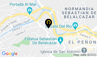 Mapa de Sánchez Kafury Layla en Cali