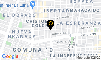 Mapa de Sánchez Ocampo Gustavo en Cali