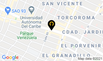 Mapa de Sánchez Rincones William en Barranquilla