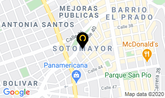 Mapa de Sanchez Rodriguez Manuel en Bucaramanga