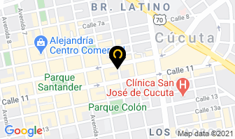 Mapa de Sánchez Ropero Estela en Cúcuta