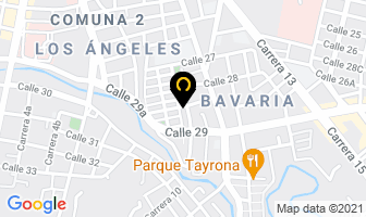 Mapa de Sandra Marulanda Angel/d&m en Santa Marta