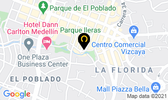 Mapa de Sandra Moore Eventos en Medellín