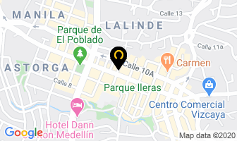 Mapa de Sandwich Cubano Express en Medellín