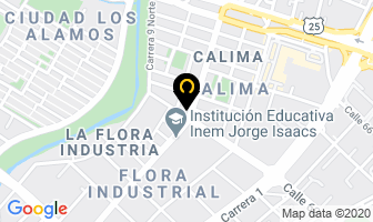 Mapa de Sandwiches Y Más en Cali