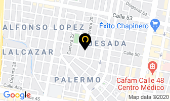 Mapa de Sanfore Ltda. en Bogotá D.C