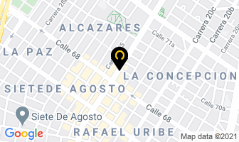 Mapa de Santana Prieto Luis Ernesto en Bogotá D.C