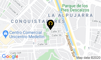Mapa de Santely S.a.s en Medellín