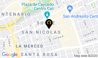 Mapa de Santiago De Cali, Valle en Cali