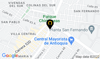 Mapa de Santiago M Barber en Itaguí
