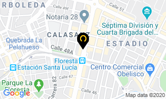 Mapa de Santiamen Empanadas en Medellín