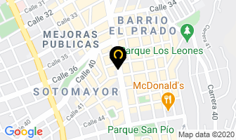 Mapa de Santo Pacho en Bucaramanga