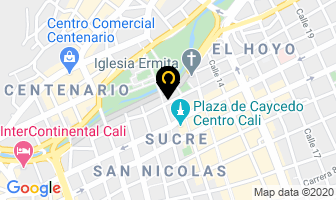 Mapa de Santo Remedio en Cali