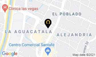 Mapa de Santos Gaviria Hernando en Medellín