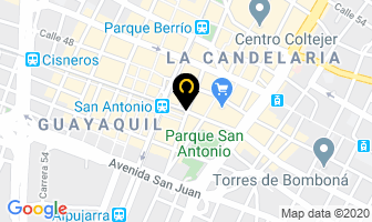 Mapa de Santysanto en Medellín