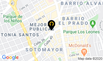 Mapa de Saocss en Bucaramanga