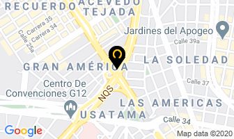 Mapa de Sapra Ltda. en Bogotá D.C