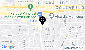 Mapa de Sara Isabel Angarita en Cartago