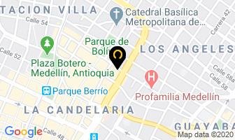 Mapa de Saramed Ltda en Medellín