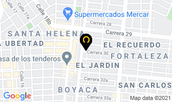 Mapa de Sarasti Margarita en Cali