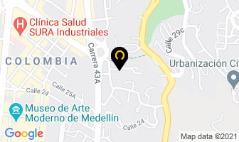 Mapa de S.a.s Consultores Ltda. en Medellín