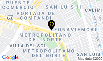 Mapa de Sason Porteño La 70 en Cali