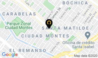Mapa de Sastrería Alonso en Bogotá D.C