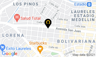 Mapa de Sastrería Brixton en Medellín