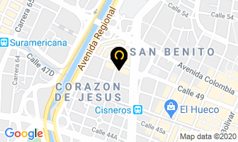 Mapa de Sastrería Explora en Medellín