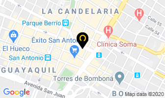 Mapa de Sastreria La 49 en Medellín