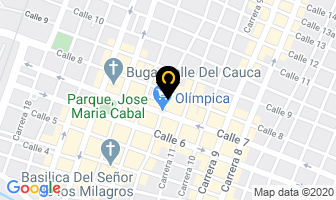 Mapa de Sastrería Moderna en Buga