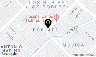 Mapa de Sastreria Nato en Cali