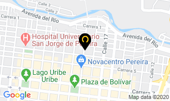 Mapa de Sastrería Porras en Pereira