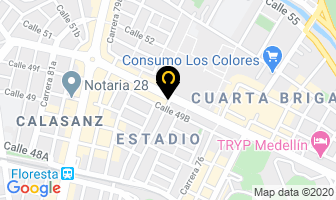 Mapa de Sastreria Y Confeccion Explora en Medellín
