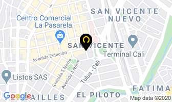 Mapa de Sastreria Y Modisteria Elegans en Cali