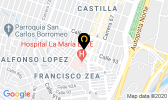 Mapa de Satem en Medellín