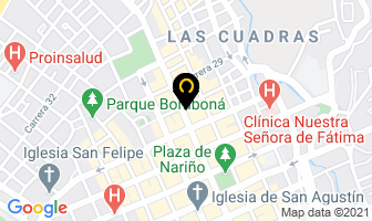 Mapa de Satena en Pasto