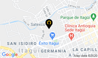 Mapa de Satexco en Itaguí