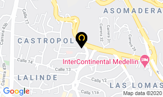 Mapa de Satrack en Medellín