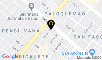 Mapa de Saul Gomez en Barranquilla