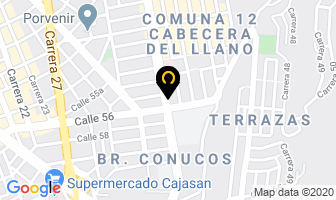 Mapa de Sauna Y Turco Eucalyptus en Bucaramanga
