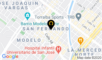 Mapa de Saunas Mart Ltda. en Bogotá D.C