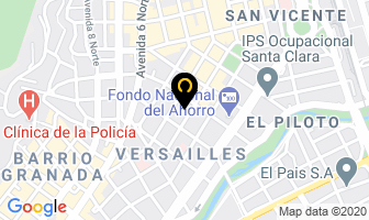 Mapa de Sazón Y Pimienta en Cali