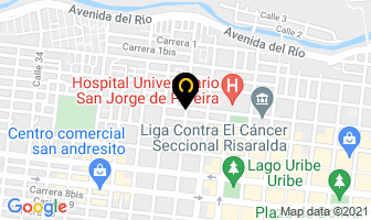 Mapa de Sbellsa Frontera Médica en Pereira
