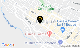 Mapa de Scala Academia Musical en Ibagué