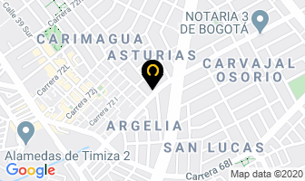 Mapa de Scheimer Ltda en Bogotá D.C